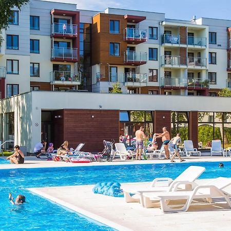 Apartament Pomaranczowy Z Basenem,Sauna-Blisko Morza. Kołobrzeg Exteriör bild