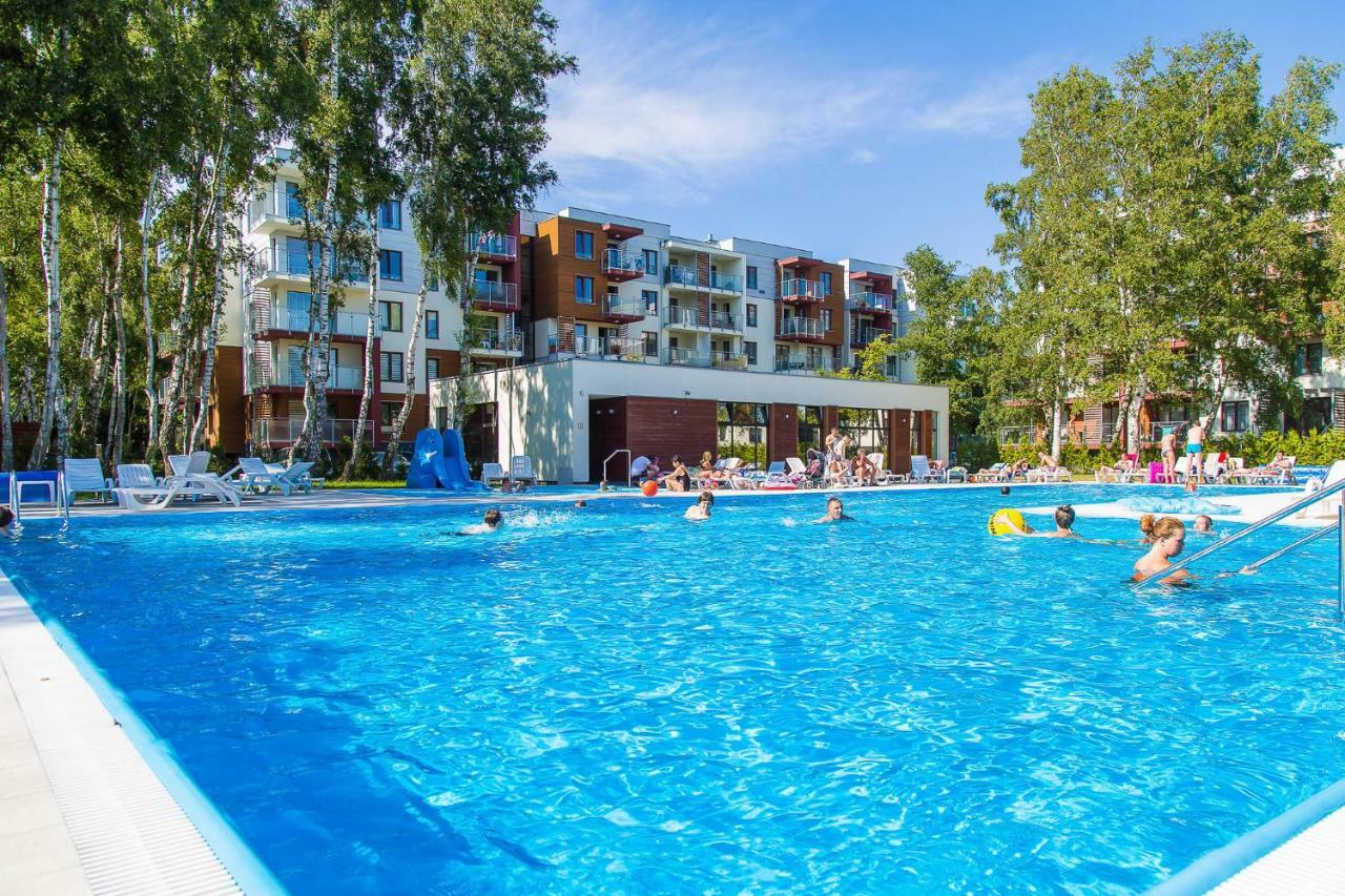 Apartament Pomaranczowy Z Basenem,Sauna-Blisko Morza. Kołobrzeg Exteriör bild