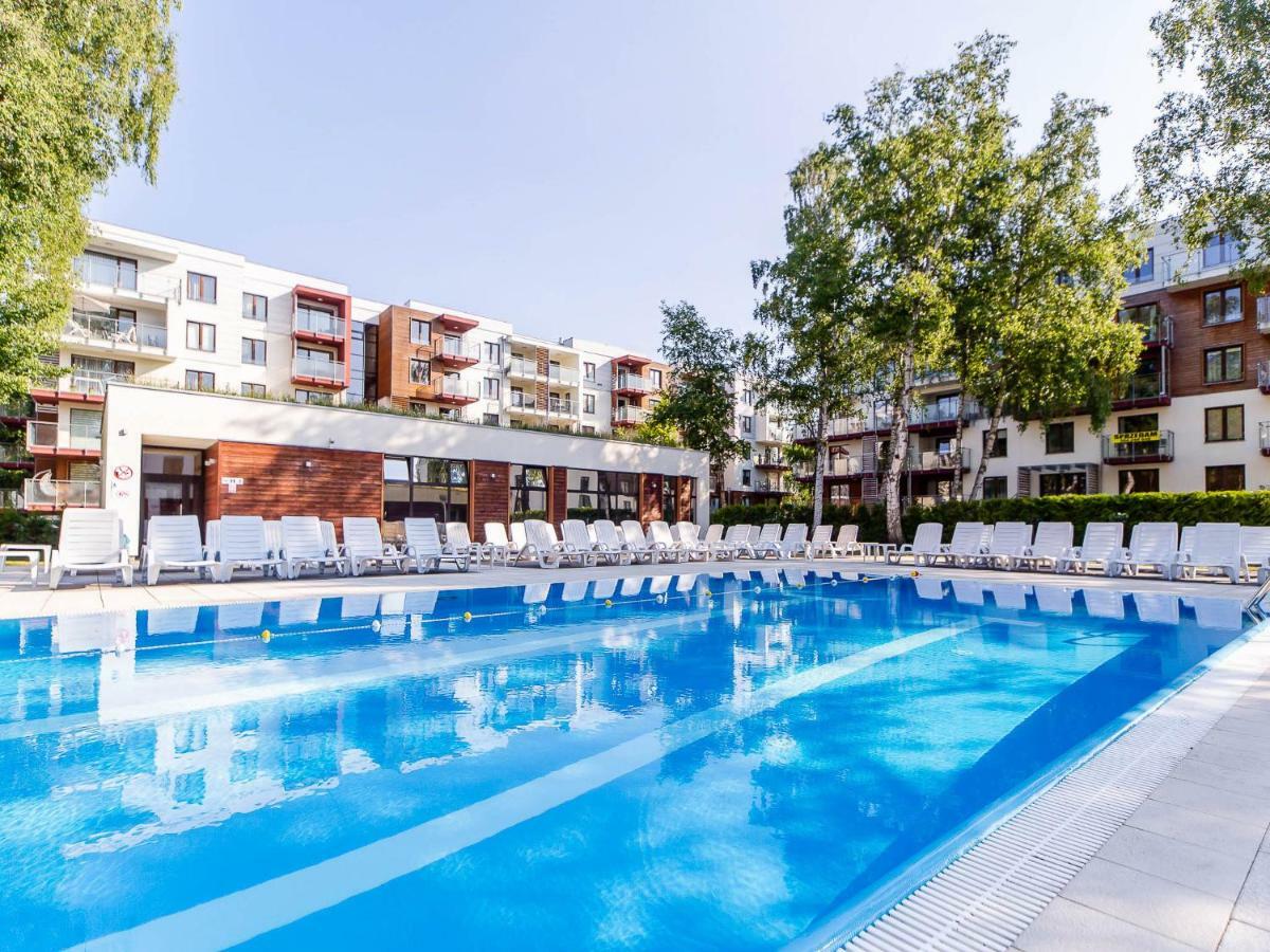 Apartament Pomaranczowy Z Basenem,Sauna-Blisko Morza. Kołobrzeg Exteriör bild